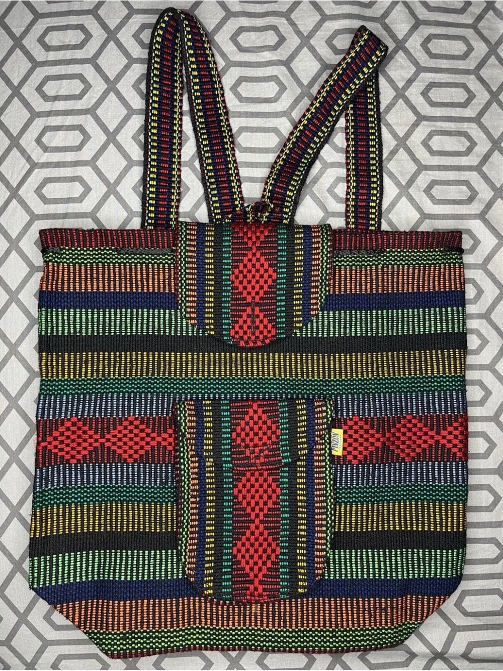Pinzon Artesanias Colorful Brand New Backpack From Guadalajara Mexico
